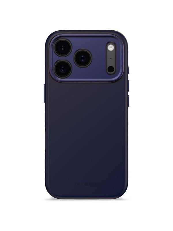 Decoded - AntiMicrobial Silicone Backcover for iPhone 17 Pro - True Navy