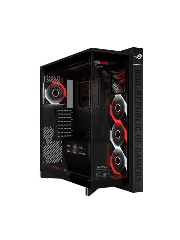 ROG Cronox GR801 CURVE TG ARGB Black Edition, Tower-Gehäuse