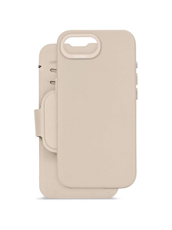 Decoded Detachable Wallet silicone - iPhone 16e - Clay
