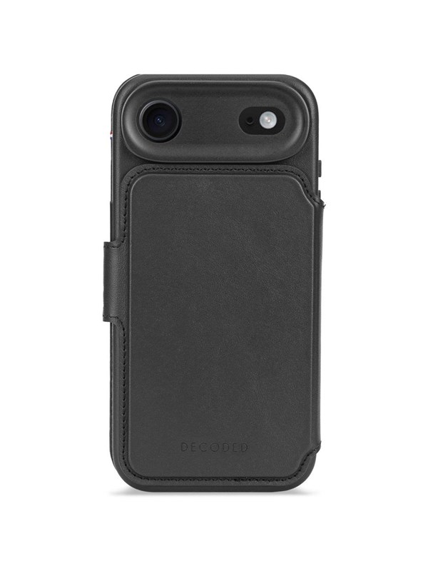 Decoded - Leather Detachable Wallet for iPhone 17 Air - Black