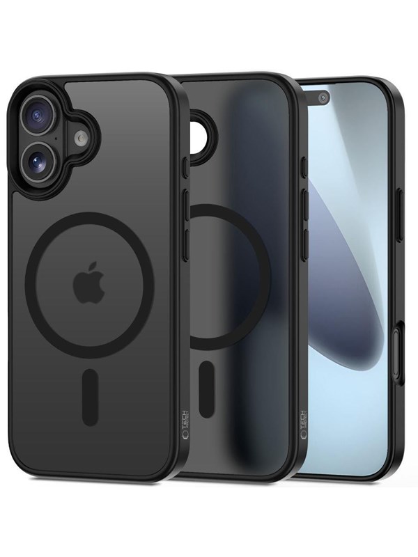 Tech-Protect MagMat MagSafe Case for iPhone 17 - Matte Black