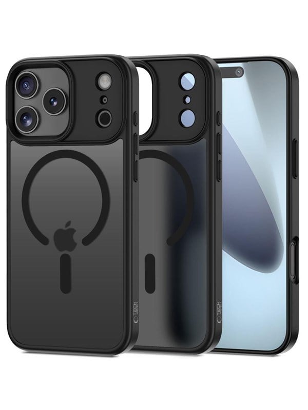 Tech-Protect MagMat MagSafe Case for iPhone 17 Pro - Matte Black