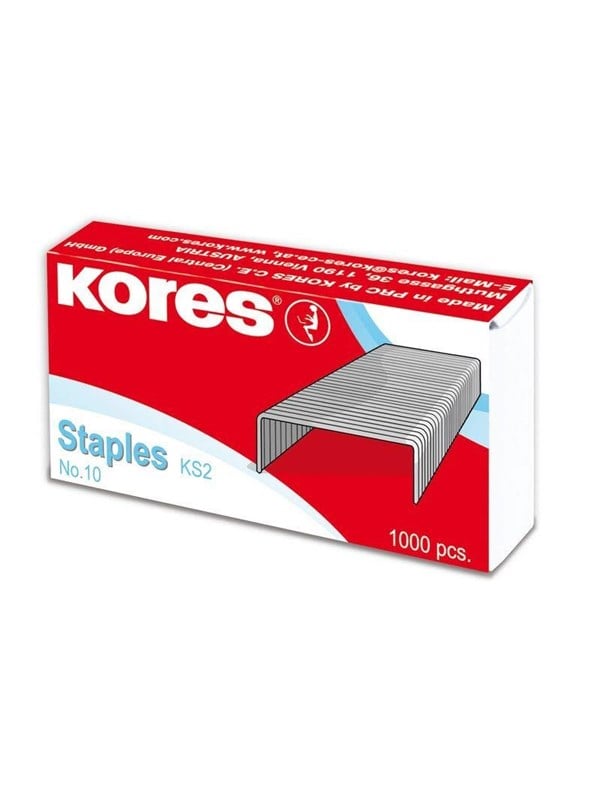 Kores - Staples No. 10 - 1.000 pcs