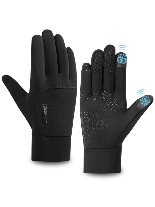 Tech-Protect WG01 Touch Tip Gloves L- Black