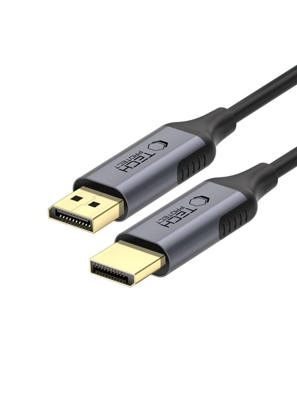 Tech-Protect UltraBoost DisplayPort to DisplayPort 1.4 4K 60Hz 2m Cable - Black