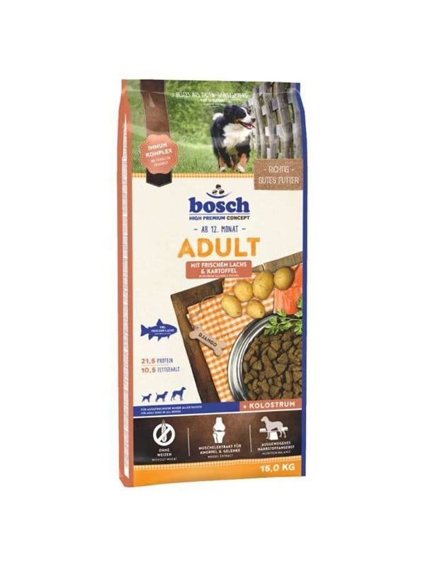 Bosch Petfood Concept - Bosch Adult Lachs & Kartoffel 15 kg Hundefutter Trockenfutter
