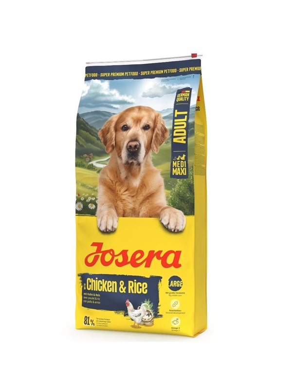 JOSERA Medi/Maxi Chicken & Rice - dry dog food - 12.5kg