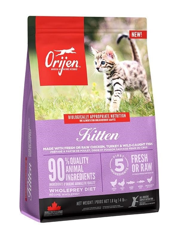 ORIJEN Kitten - Dry Cat Food - 18 kg