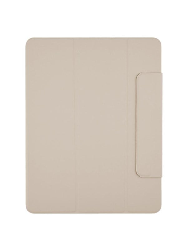 Pomologic BookCover w Mag iPad Air 13 M2M3M4 Ivory