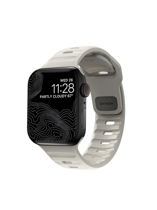 Sport Strap M L for Apple Watch 49 45 44 42mm - Stone
