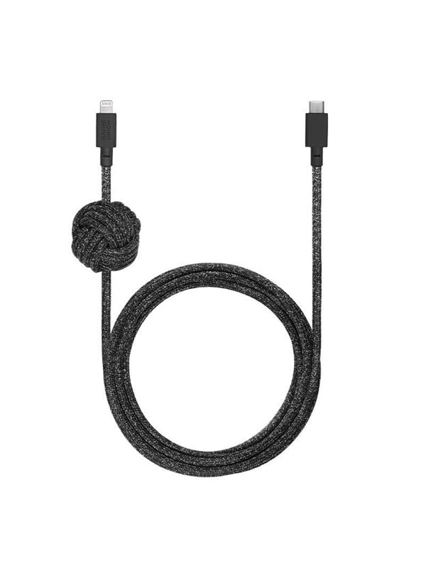 NCABLE-CL-CS-BK-NP Night Cable USB-C to Lightning 3m Cosmos Black NCABLE-CL-CS-BK-NP 4895200442158
