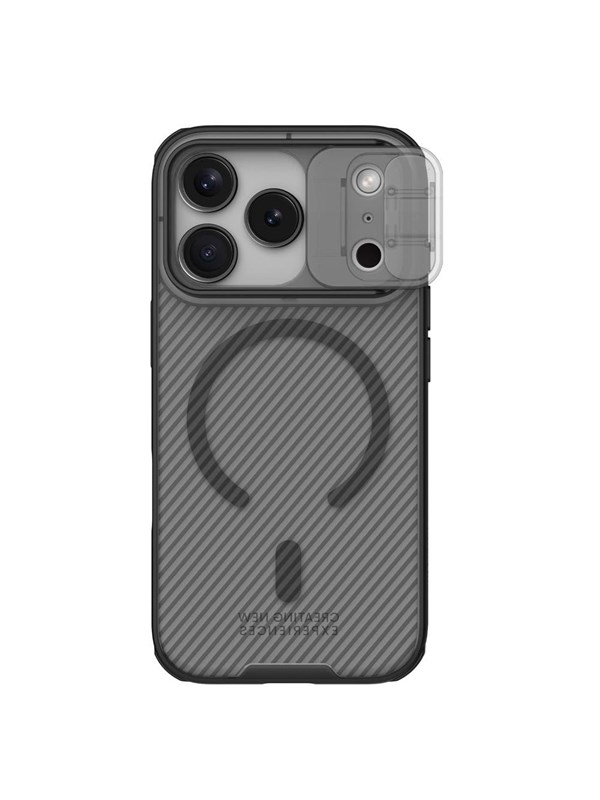 Nillkin CamShield Pro MagSafe Compatible Case for iPhone 17 Pro Max - Clear Black