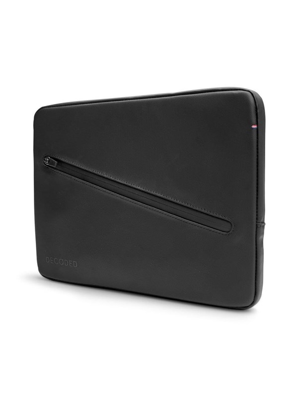 Decoded Macbook Pro sleeve 13/14 w zipper Black