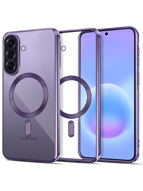 Tech-Protect MagFlex MagSafe Case for Samsung Galaxy A57 5G - Clear Purple