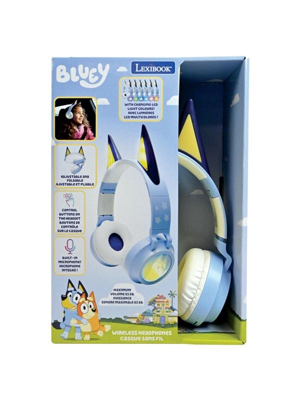 Bluey Earbuds & Headphones with Lights