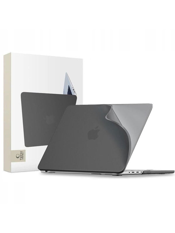 Tech-Protect Softshell Case for MacBook Pro 16" 2021 / 2023 / 2024 / 2025 / 2026 - Matte Black