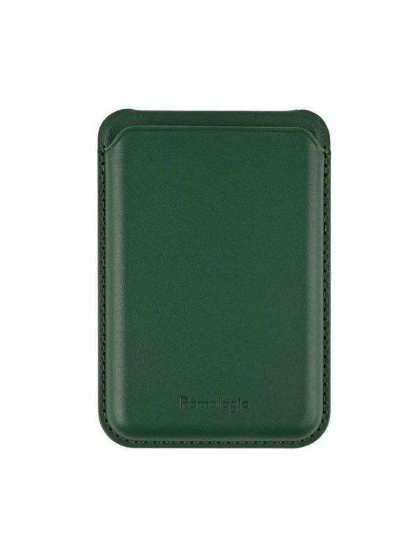 Pomologic Card Wallet Stand Forest Green wMag