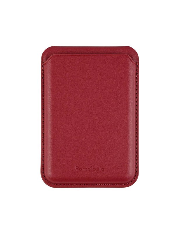 Pomologic Card Wallet Stand Red Velvet w/Mag