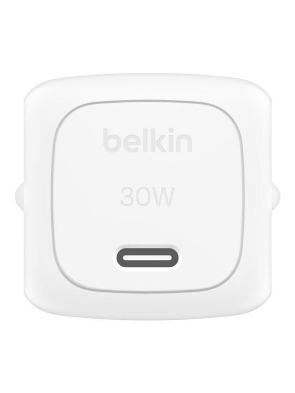 Belkin 30w USB-C Wall Charger White 30 PV BULK