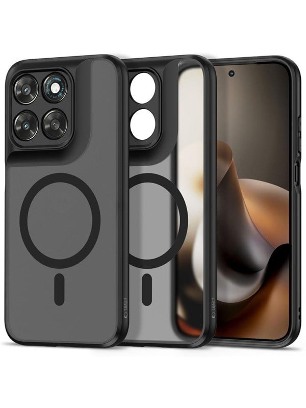 Tech-Protect Magmat MagSafe Case for Motorola Moto G67 / G77 - matte black