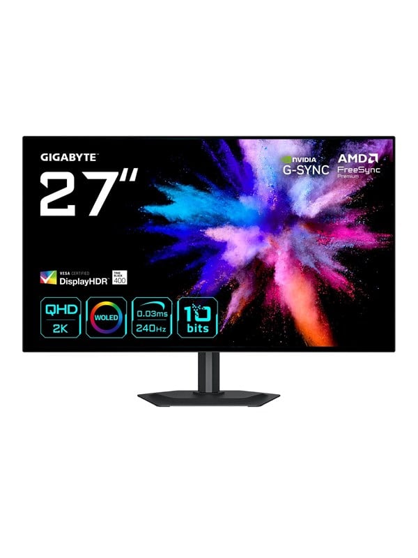 Image of 27" GIGABYTE GO27Q24G - 2560x1440 (QHD) - 240Hz - WOLED