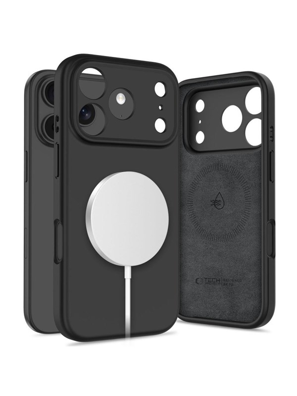 Tech-Protect BasicMag MagSafe Case for iPhone 17 Pro Max - Matte Black