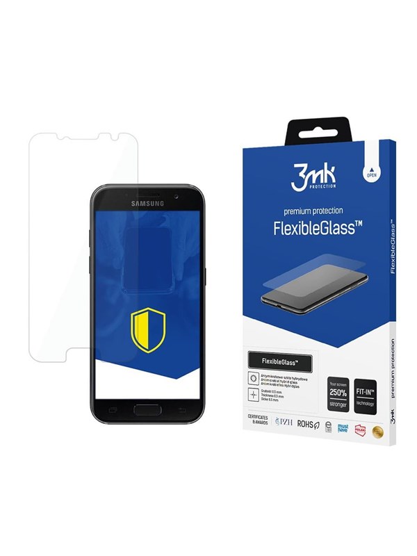 Image of 3mk Hybrid Glass FlexibleGlass for Samsung Galaxy A3 2017