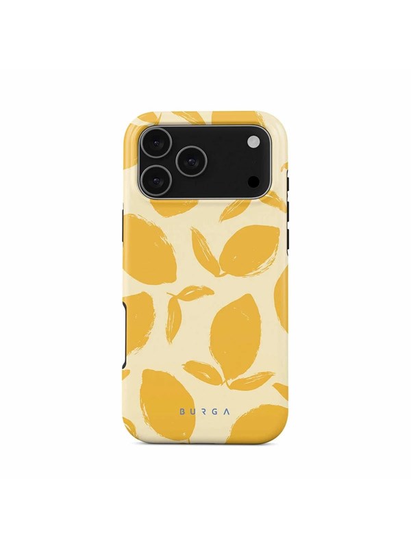 Burga Tough Back Cover MagSafe für das Apple iPhone 17 Pro - Lemon Tart