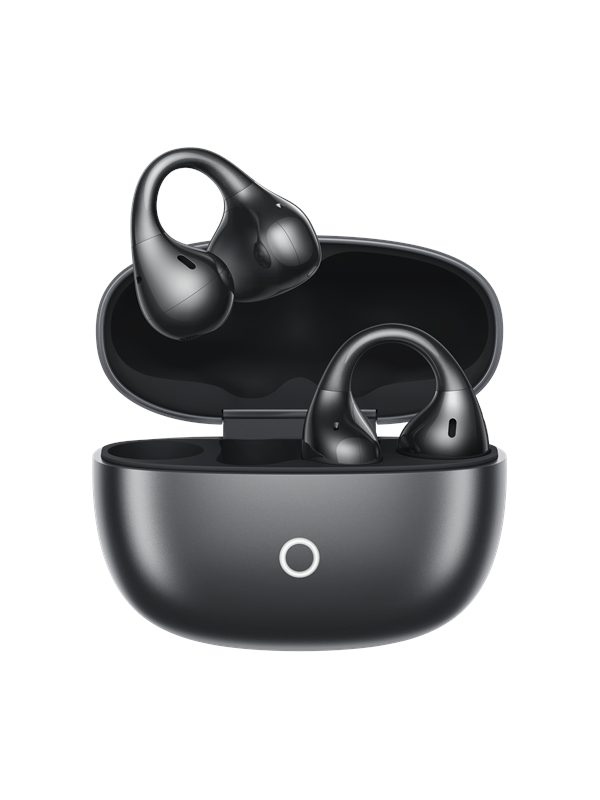 Kopfhörer Realme Buds Clip kabellos Bluetooth, Offener Klang, IP55, Schwarz