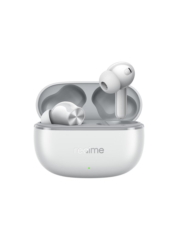 realme Buds T200 Lite Kabellose Bluetooth-Kopfhörer mit sturmgrauem Mikrofon