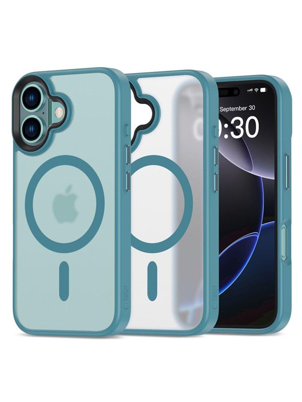 Tech-Protect MagMat MagSafe Case for iPhone 16 - Blue