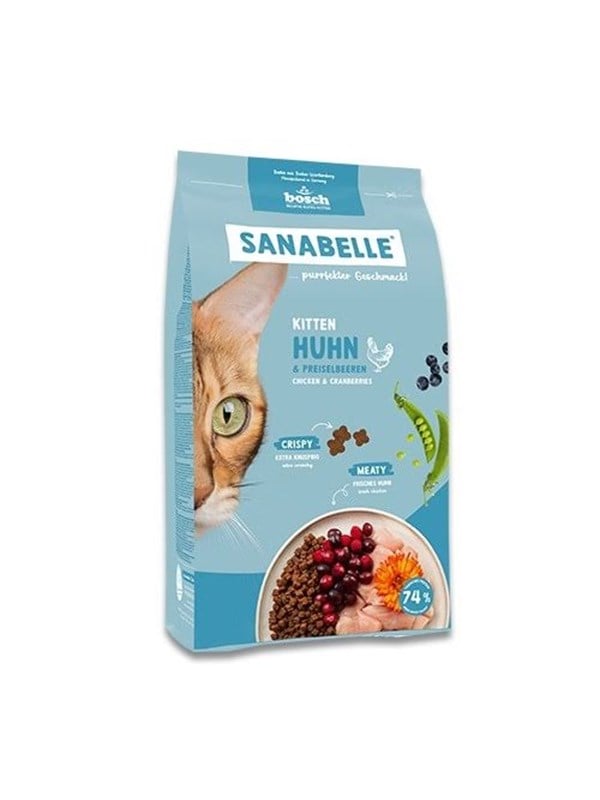 Bosch Sanabelle Life Kitten chicken  cranberries - dry cat food - 8kg