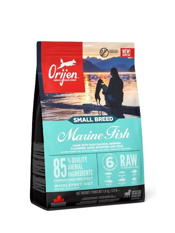 ORIJEN Small Breed Marine Fish - dry dog food - 18kg