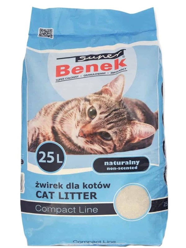Certech Super Benek Compact Natural Active 25L (20 kg)