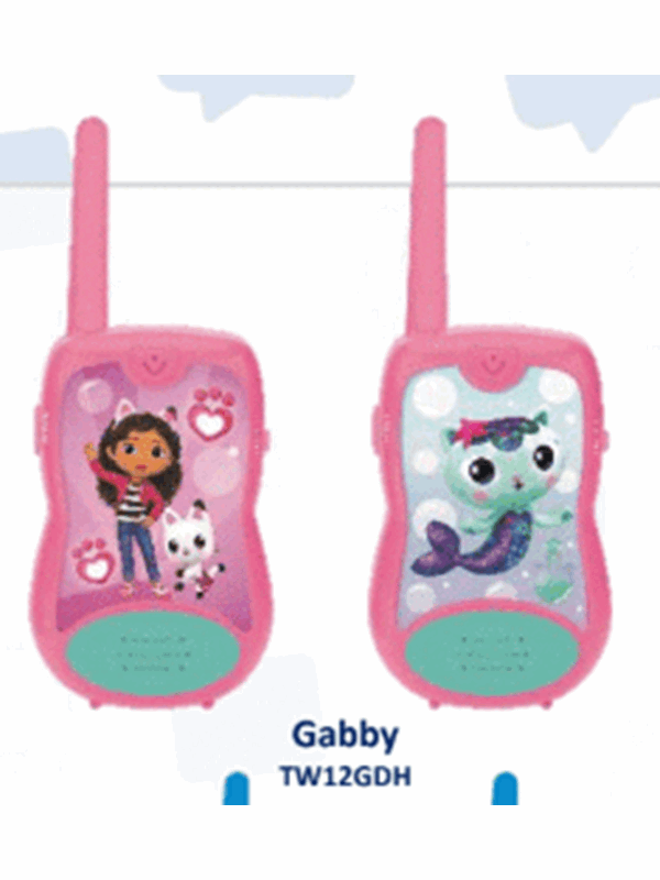 Gabbys Dollhouse Walkie Talkie 200 m