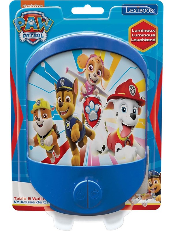 Paw Patrol Wandlicht Tisch-Nachtlicht Lampe mit Timerfunktion