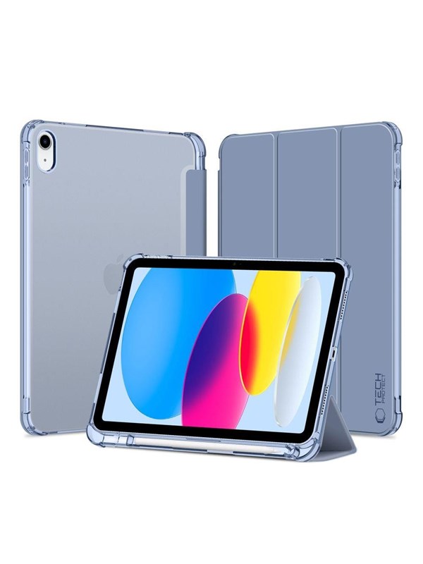 Tech-Protect SC Pen Hybrid Case for iPad 10 / 2022 - Blue - Transparent