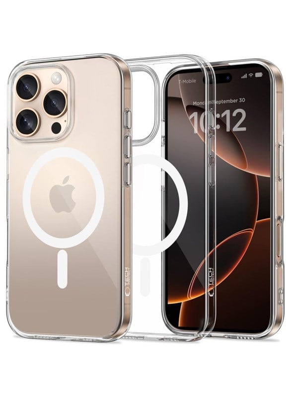Tech-Protect FlexAir MagSafe Case for iPhone 16 Pro Max - Clear