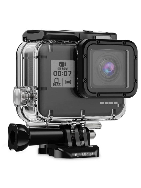 Tech-Protect GA200 Waterproof Case for GoPro Hero 5 / 6 / 7 - Transparent