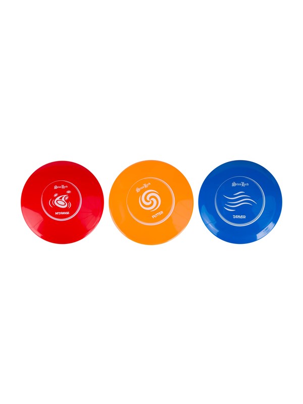 Stanlord DiscGolf-Set - 3 verschiedene Scheiben