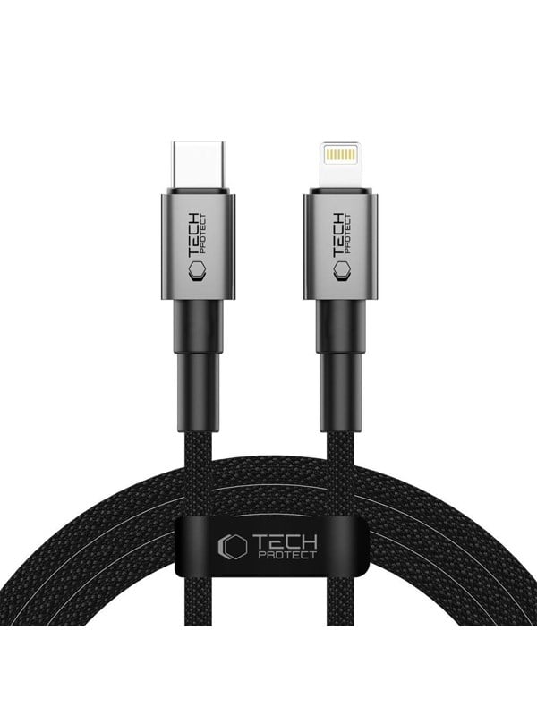 Tech-Protect  Ultraboost DNA USB-C  Lightning PD27W3A 200 cm cable - grey