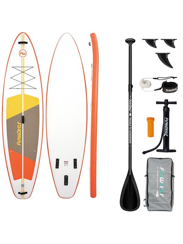 FunWater SUPFW69B SUP Paddleboard 3.35m - Orange/White