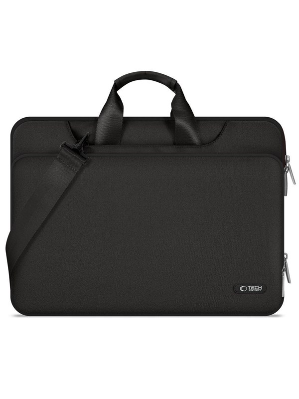 Tech-Protect 15-16 Pocket Laptop Bag - Black