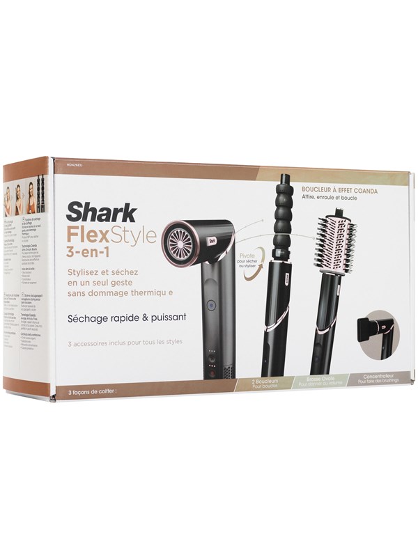 Multi-Haarstyler Shark HD426EU 1650W Ionen 3 Temperaturstufen Schwarz