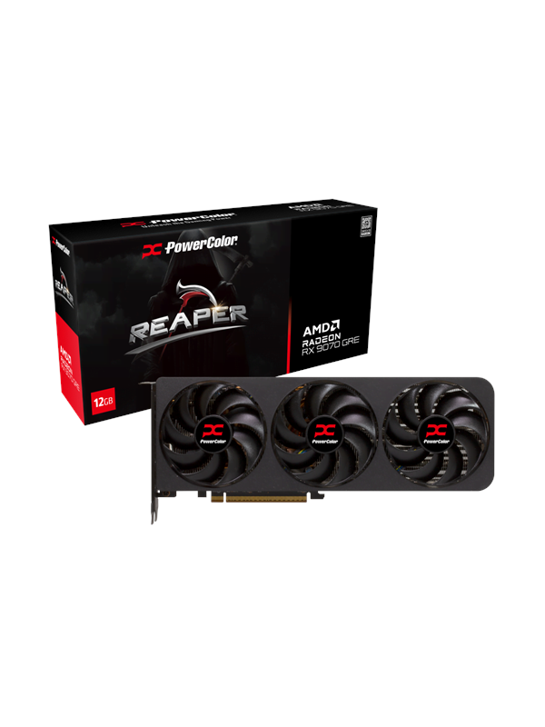 PowerColor Radeon RX 9070 GRE Reaper - 12GB GDDR6 RAM - Grafikkarte