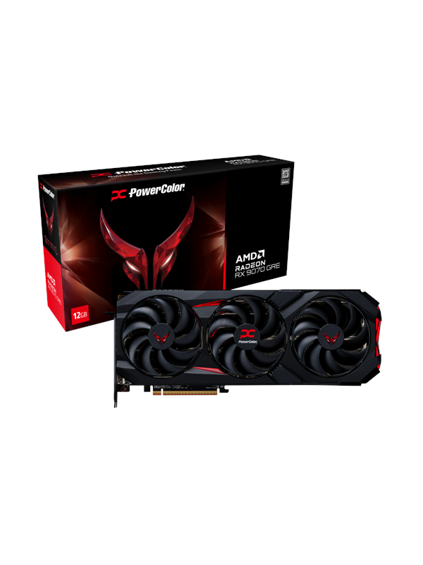 PowerColor Radeon RX 9070 GRE Red Devil - 12GB GDDR6 RAM - Grafikkarte