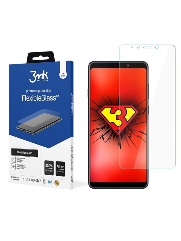 Image of 3mk FlexibleGlass Hybrid Glass for Samsung Galaxy A9 2018