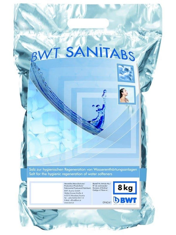 Sanitabs 2-Phasen Enthärtertabs für Hygiene-Regeneration-SW12562 - BWT