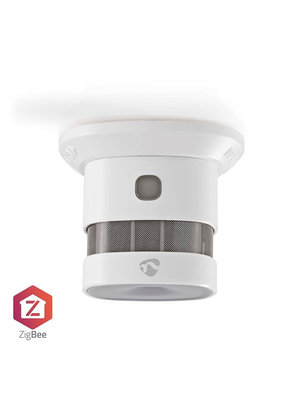 Image of Nedis SmartLife Smoke Detector, Zigbee, White
