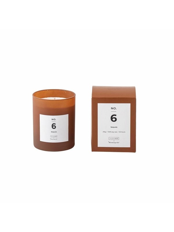Bloomingville - NO 6 Sequoia Scented Candle 8x10 cm